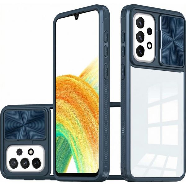 Samsung Galaxy A23 Cover - Plastica - Imoshion Custodia Rigida/Backcover - Blu Scuro-image