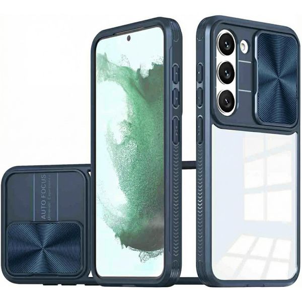 Samsung Galaxy S23 Cover - Plastica - Imoshion Custodia Rigida/Backcover - Blu Scuro-image