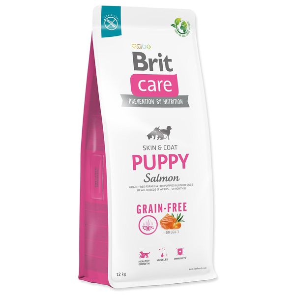 Brit Care Dog Senza Cereali Con Salmone Puppy 12 Kg-image