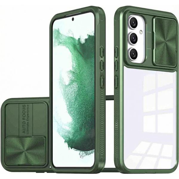 Samsung Galaxy S23 Fe Cover - Plastica - Imoshion Custodia Rigida/Backcover - Verde Scuro-image