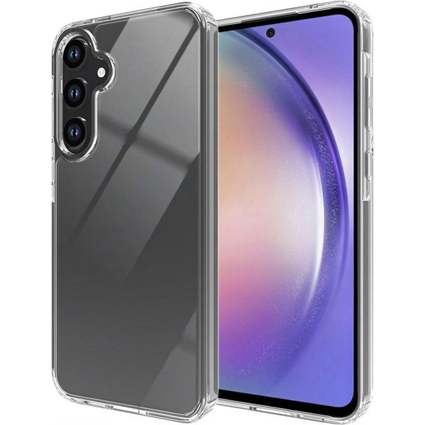 Samsung Galaxy A55 Cover - Plastica - Custodia Morbida Accezz/Copertura Posteriore - Trasparente-image