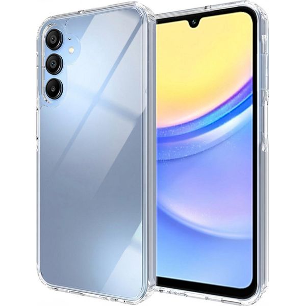 Samsung Galaxy A15/Samsung Galaxy A15 Custodia - Plastica - Custodia Morbida Accezz/Copertura Posteriore - Trasparente-image