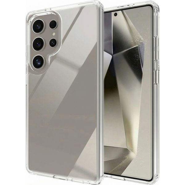 Custodia Samsung Galaxy S25 Ultra - Plastica - Custodia Morbida Accezz/Copertura Posteriore - Trasparente-image