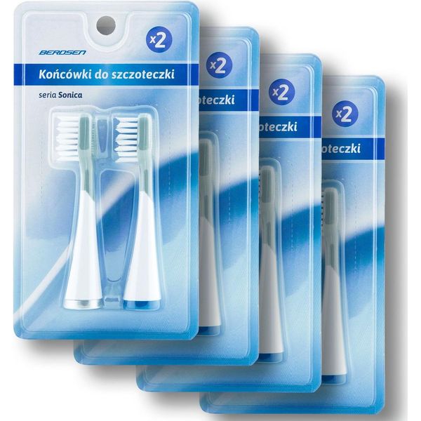 Testine Per Spazzolino Sonico Berdsen 8 Pz-image