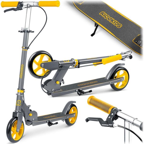Monopattino Kodi Grigio-Arancio Ricokids-image