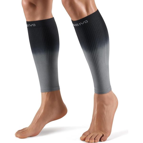 Cambivo Polpaccera Compressione Uomo Donna, Gradiente Gambaletti Compressione Graduata, Calze Antitrombo Senza Piede, Calze Elastiche Contenitive Per Sport, Corsa, Ciclismo, Vene Varicose, Classe 2-image