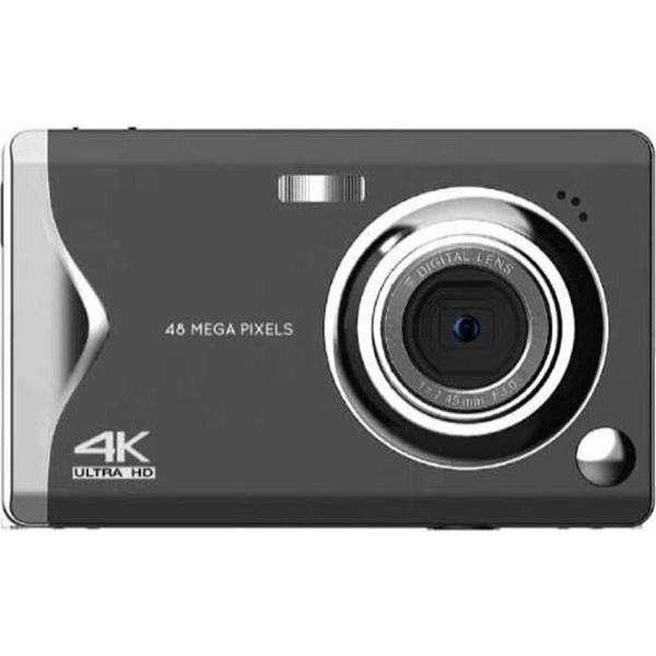 Inf Fotocamera Digitale 40MP Zoom 16X, Lcd 3.0", Video 4K & Rilevamento Sorriso Nero"-image