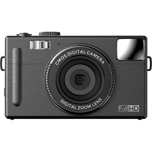Inf Fotocamera Digitale 24MP Zoom 16X, Video 1080P & Lcd 3.0" Per Famiglia Nero"-image