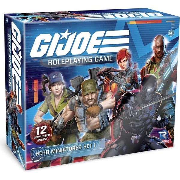 G.I. Joe Gioco Di Ruolo Hero Miniatures Set 1-image