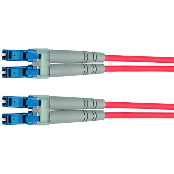 Cavo Patch In Fibra Ottica TelegäRtner Lc-Duplex - Lc-Duplex OM3 5 M-image
