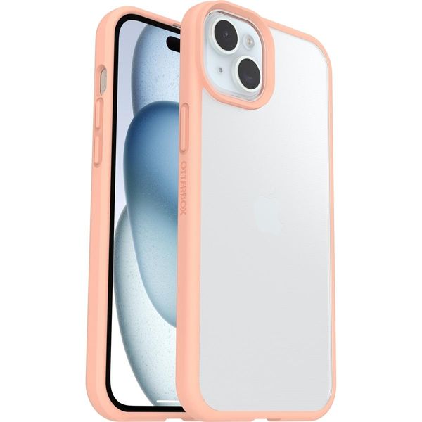 Otterbox React Apple Iphone 15 Plus/Iphone 14 Plus Peach Perfect Trasparente/Pesca - Tasche-image