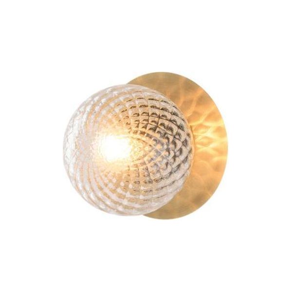 Armonia Applique In Ferro Bronzato Spazzolato 1 Luce .17 P.16 BL285-AP1-BRZ-image
