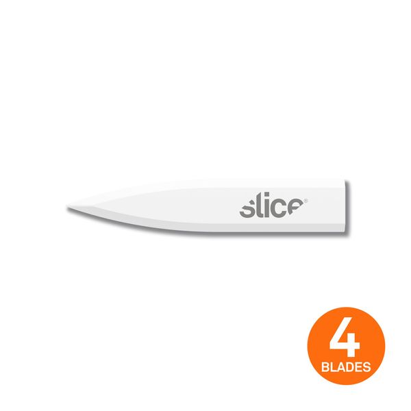 Slice 10532 Ceramic Spare Blades, Multi-Purpose Blade, Doll-Shaped 4 Pc(S)-image