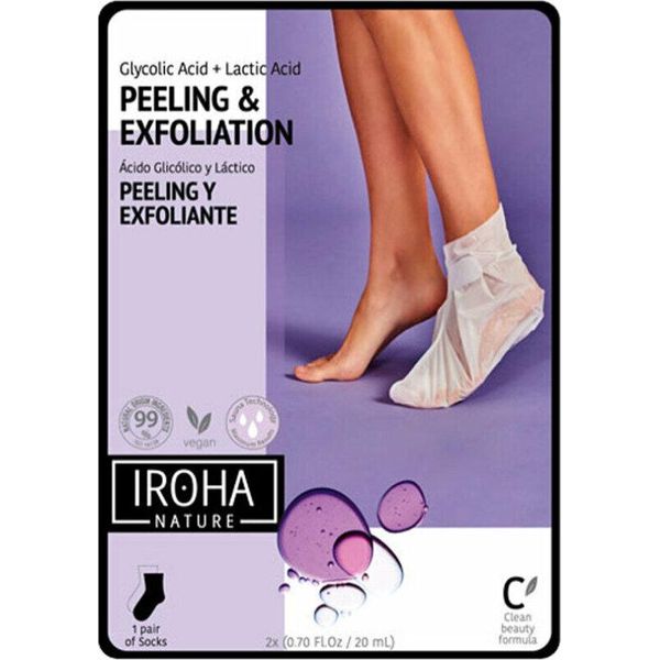 Iroha Glycolic Acid Peeling & Exfoliation Socks-image