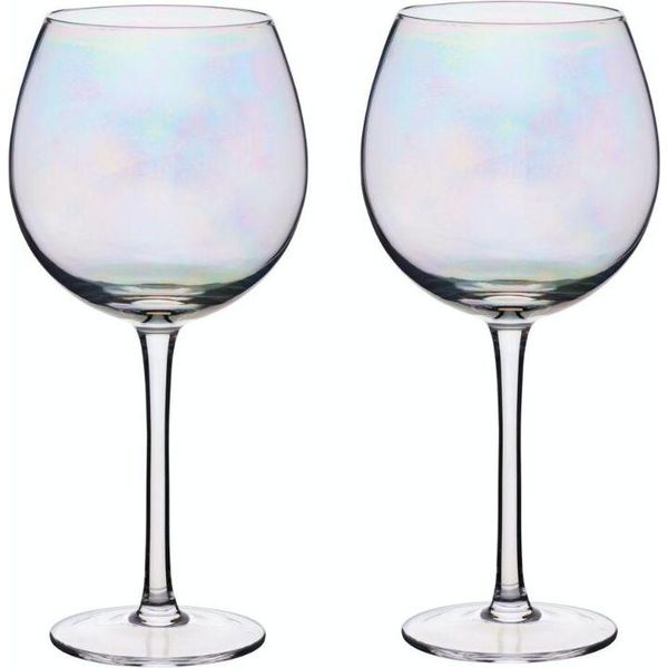 Set Di 2 Bicchieri Da Vino Barcraft Iridescent Per 500Ml Colorati Iridescenti Kitchencraft-image
