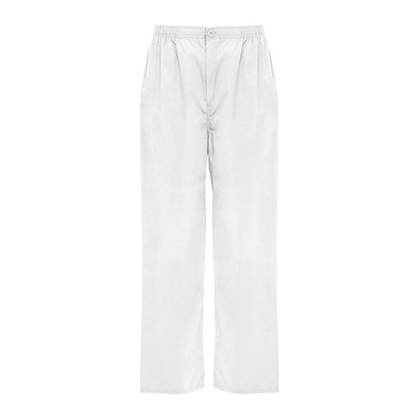 Roly Workwear PA9097 | Vademecum Pull On - Pantaloni A Zampa - Colore: Bianco 01 - Taglia: S-image