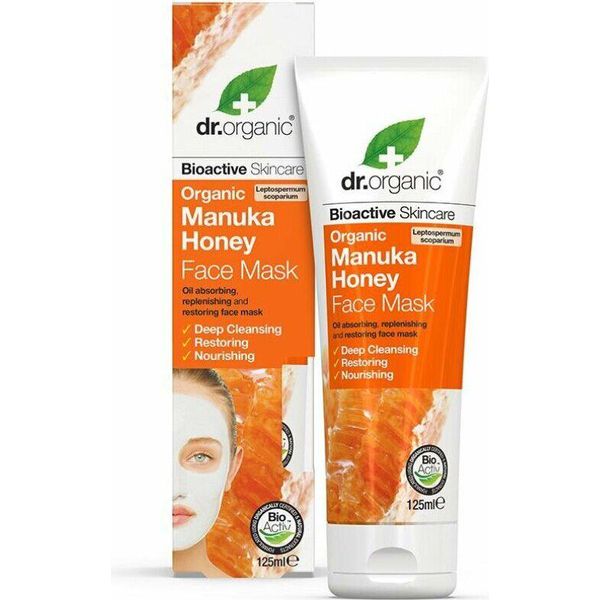Maschera Viso Al Miele Di Manuca Dr Organic 125Ml-image