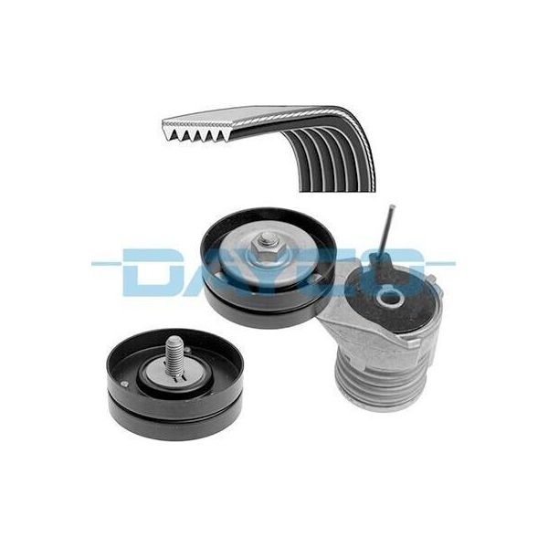 Dayco KPV330 Kit Cinghia Trapezoidale Dentata Per Vw Golf Iv Hatchback (1J1)-image