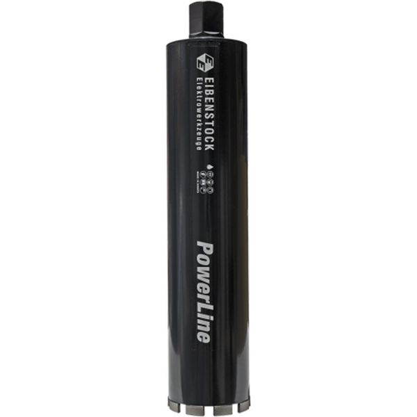 Eibenstock Diamant-Nass-Bohrkrone 1 ¼" Powerline Ø 107 Mm, NutzläNge 450 Mm, 9 Segmente"-image