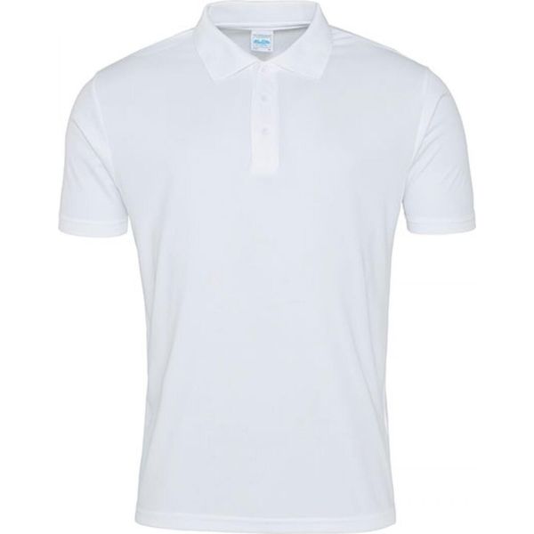Just Cool JC021 | Polo Cool Smooth Da Uomo / Fattore Di Protezione Uv 30+ - Colore: Arctic White - Taglia: Xxl-image