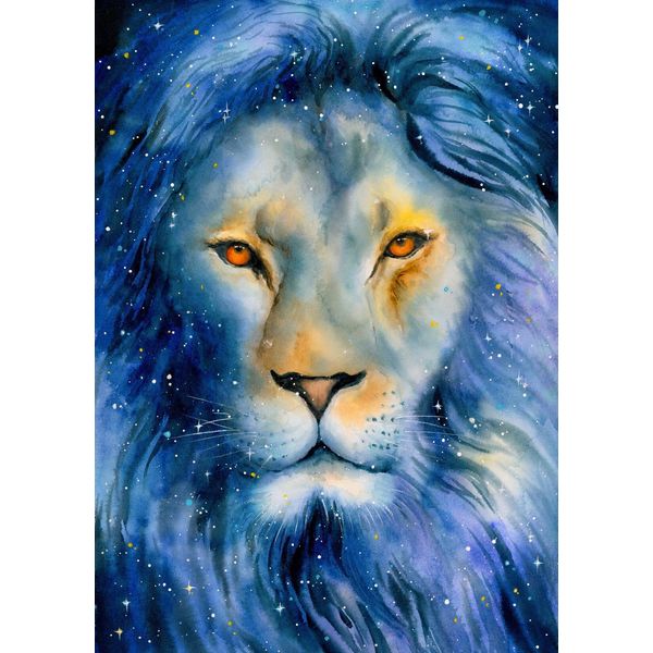 Enjoy Puzzle Leone Stellare 1000 Pezzi-image