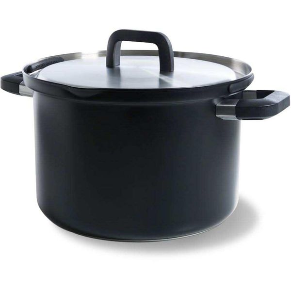 Bk Flow Cool Pentola Nera In Acciaio Inox - ø 24 Cm / 6 Litri-image
