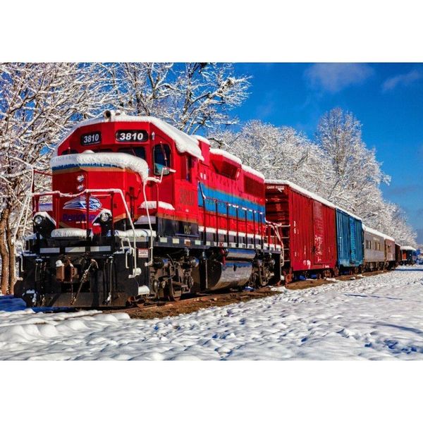 Bluebird Puzzle Treno D'inverno 1500 Pezzi-image