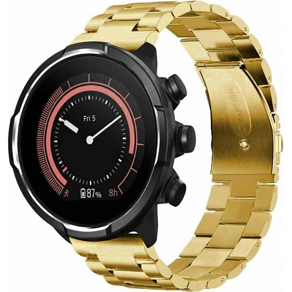 Suunto Spartan Sport Wrist Hr Baro/Suunto Spartan Sport Wrist Hr/Suunto Spartan Sport/Suunto 9 Baro/Suunto 9/Suunto 7/Sony Smartwatch 2 Band: Imoshion Stalen Bandje Vlinder-image