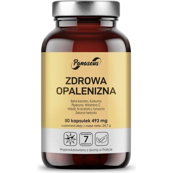 Panaseus Abbronzatura Sana 50 Capsule. BI8079-image