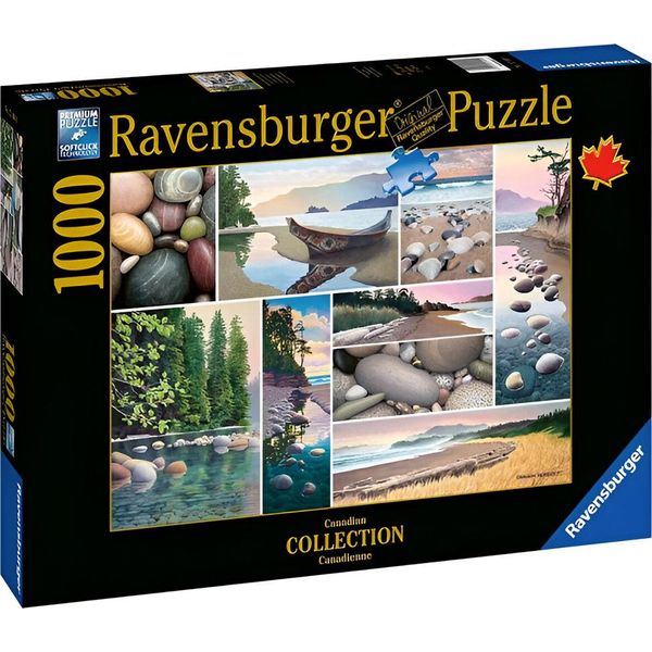 Ravensburger, Puzzle Paesaggio E Natura 1000 Pezzi Quiete Sulla Costa Occidentale, Colorato-image