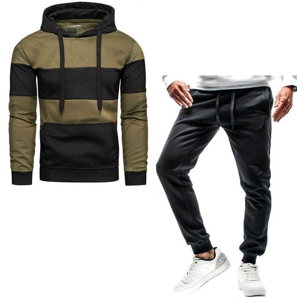 Recea Set Da Uomo Dimpleglow Verde-Nero Xl-image