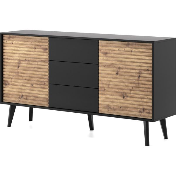 Grande Cassettiera Combinata Fable - Rovere Artisan-image