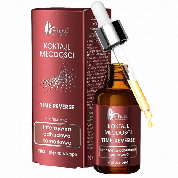 Ava Youth Cocktail Time Reverse Rebuilding Facial Serum, 30 Ml-image