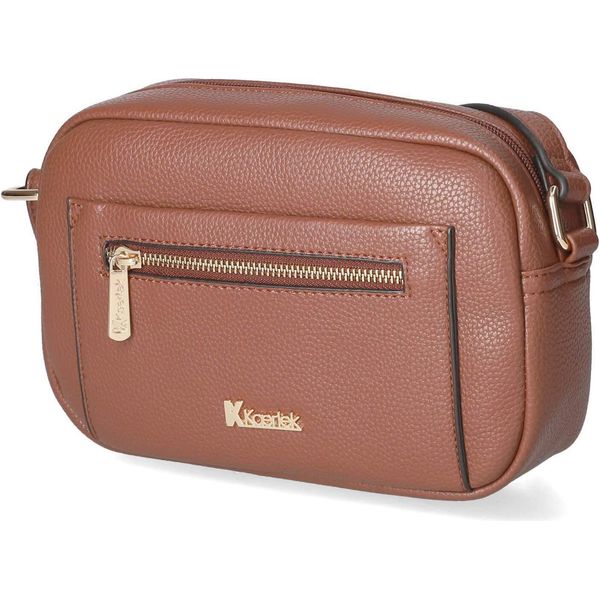 Kaerlek Borsa Da Donna Per Fotocamera/Borsa A Tracolla Marrone Sintetico-image