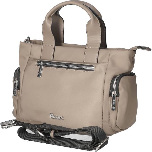 Kaerlek Borsa Da Donna/ Borsa A Tracolla/ Borsa A Tracolla In Nylon Grigio-image