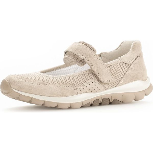 Gabor Rollingsoft Scarpe Da Donna - Ballerina - Mary Jane Beige Tempo Libero Nuovo-image