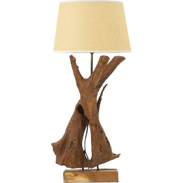 Mauro Ferretti Lampada Da Tavolo Tavolo E27 Ø 35X80 Cm Marrone-image