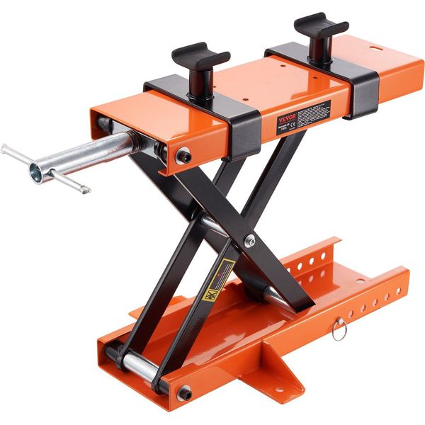 Martinetto Per Moto 500 Kg Piattaforma Di Sollevamento Caricabile Martinetto Per Moto Piattaforma Di Sollevamento Cavalletto Per Moto, Cavalletto Di Montaggio Regolabile Martinetto Per Moto, Cavalletto Per Moto In Garage E Aree Esterne-image