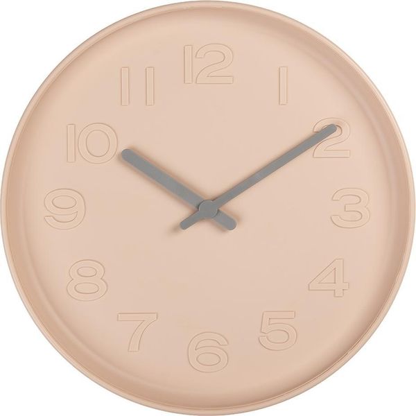 Orologio Da Parete Clayre & Eef Ø 32X4 Cm Plastica Rosa-image