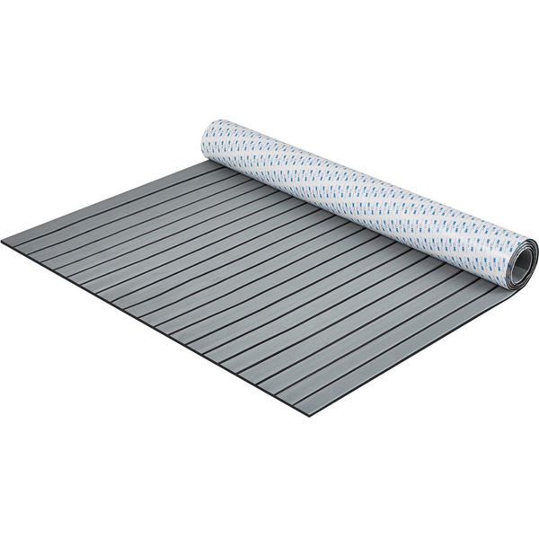 Pavimento Per Imbarcazioni, Tappeto Per Imbarcazioni In Schiuma Eva, 2400 X 1160 X 6 Mm, Antiscivolo, Autoadesivo, 27840 Cm² Grande Tappeto Marino Per Barche, Yacht, Pontoni, Ponti Di Kayak-image