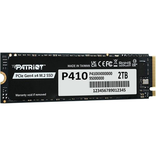 Patriot Ssd 2TB P410 Pcie M.2 Gen4 X4 Nvme 1.4 2280 5000/4500Mb/S-image