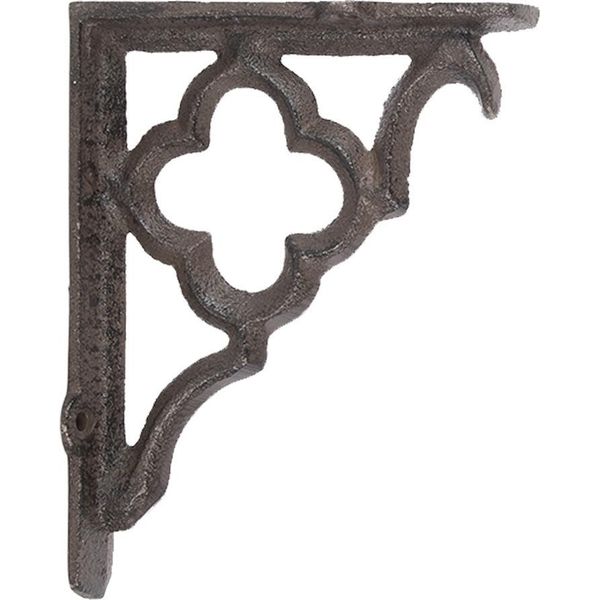 Griglia Decorativa Clayre & Eef 4X13X16 Cm In Metallo Marrone-image
