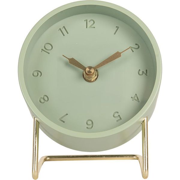 Orologio Da Tavolo Clayre & Eef 1Xaa In Metallo Verde-image