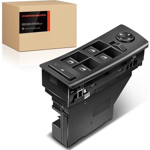 Frankberg 1X Interruttore Alzacristalli Elettrici Lato Guida Per Bmw X5 E53 2000-2006-image