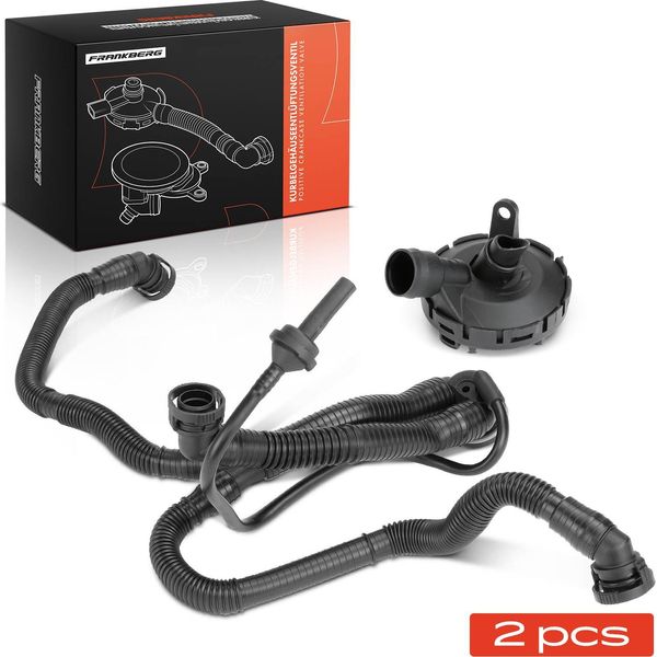 Frankberg 1X Kit Di Riparazione Ventilazione Del Carter Per Audi A4 8EC Avant 8ED A6 4F2 Avant 4F5 A8 4E-image