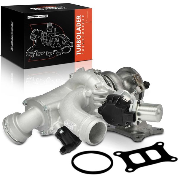 Frankberg 1X Turbocompressore A Gas Di Scarico Per Vw Jetta Iv 162 163 AV2 AV3 1.8L 2014-2017-image