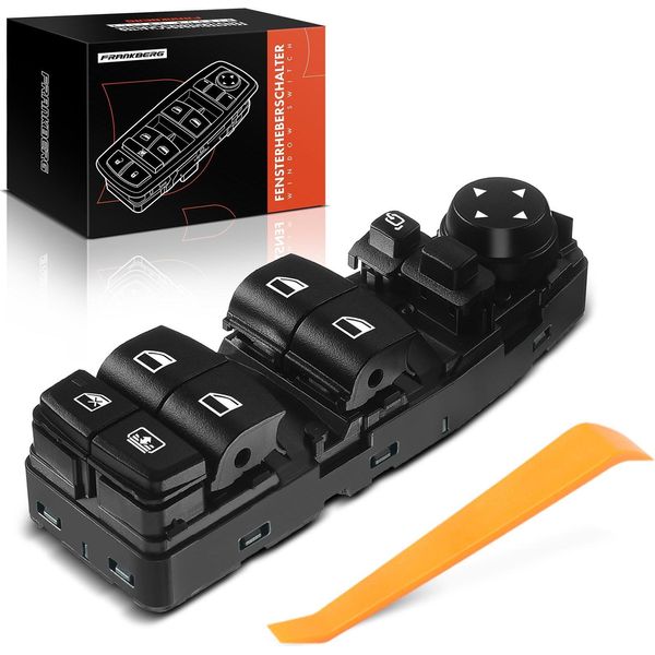Frankberg 1X Interruttore Regolatore Finestrino Lato Guida Per Bmw Serie 3 F30 F80 2011-2018-image