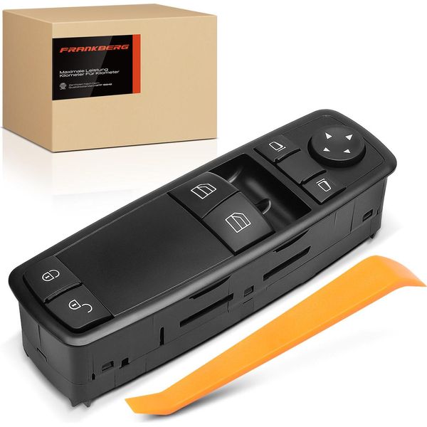 Frankberg 1X Interruttore Regolatore Finestrino Lato Guida Per Mercedes-Benz Classe A W169 Classe B W245-image