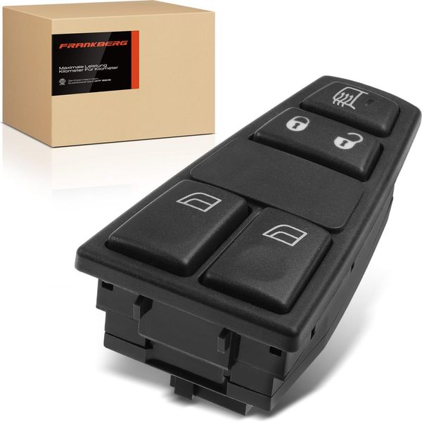 Frankberg 1X Interruttore Alzacristalli Elettrici Lato Guida Per Volvo B13R B9R FH12 FH16 Fh FH4 Fm FM12 FM9-image