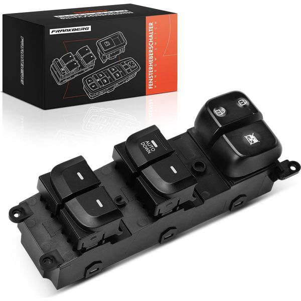 Frankberg 1X Interruttore Alzacristalli Elettrici Lato Guida Per Hyundai I10 Ba Ia 1.0L 1.2L 2013-2019-image